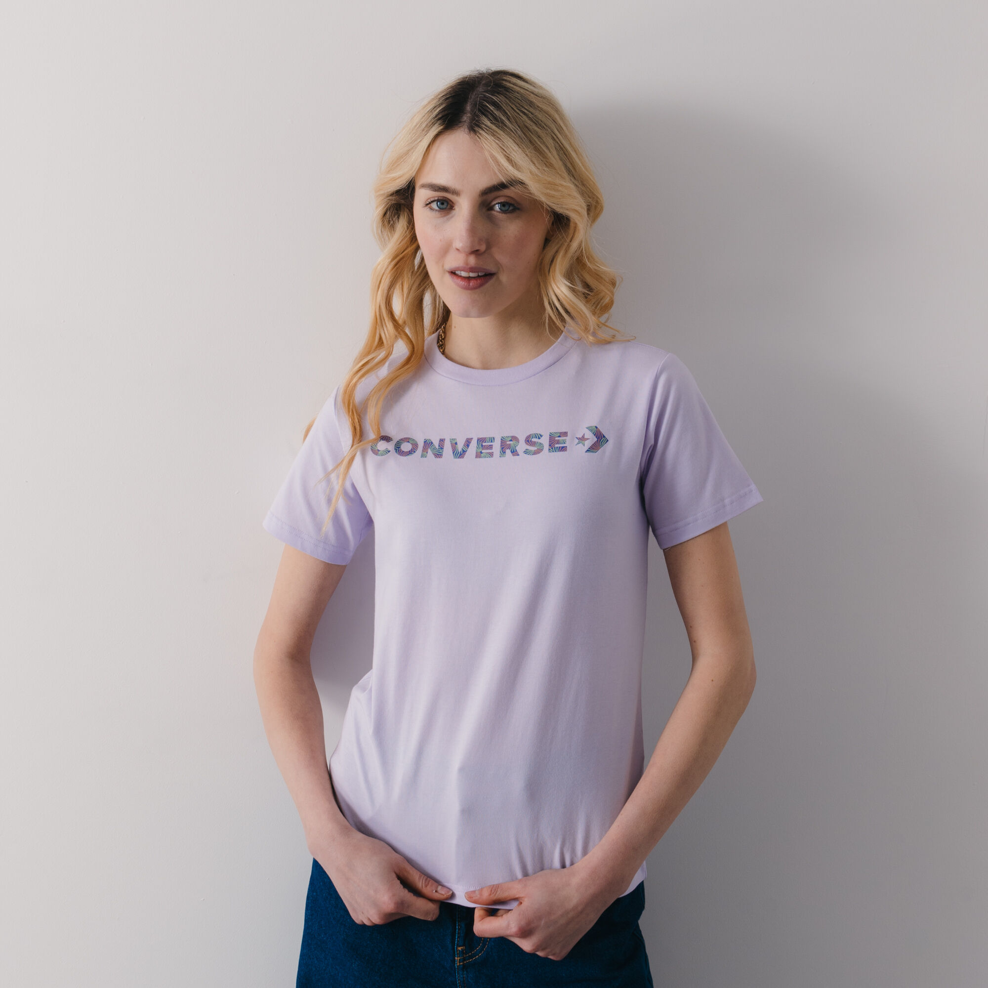 Converse t shirt womens store