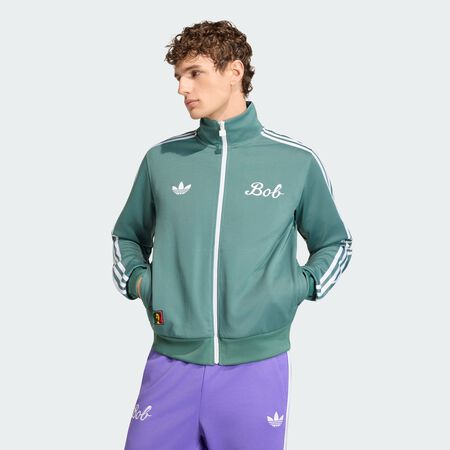 ADIDAS ORIGINALS JACKET FZ FIREBIRD JAMAICA BOB VERT HOMME