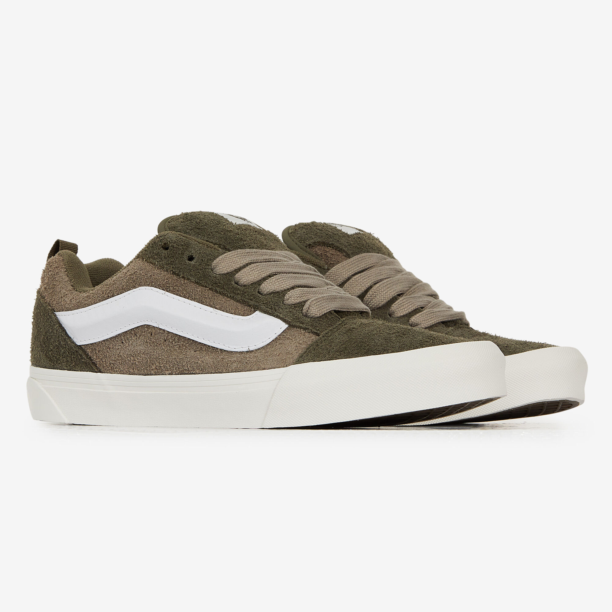 Vans rose et blanche ou bleu et grise top