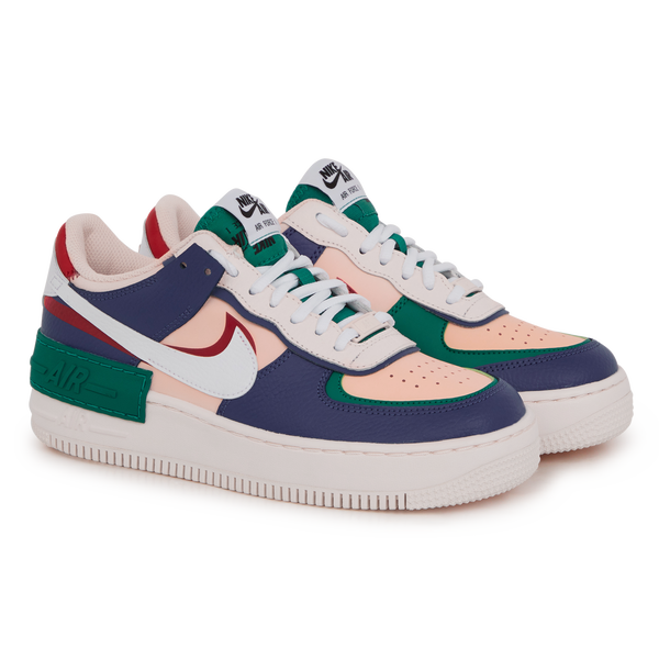 nike air force 1 shadow rose bleue verte femme nike air force 1 shadow rose bleue verte femme