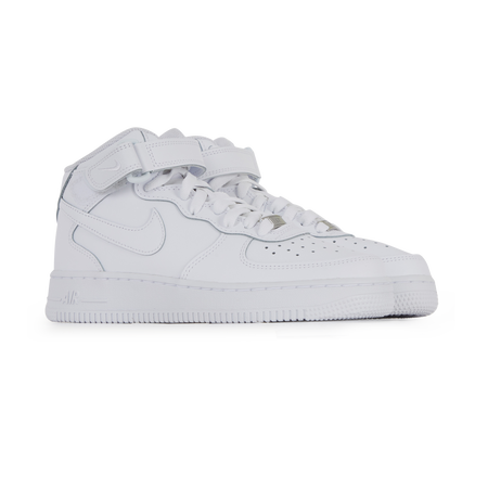 NIKE AIR FORCE 1 MID SNEAKERS ENFANT BLANC LACETS Courir