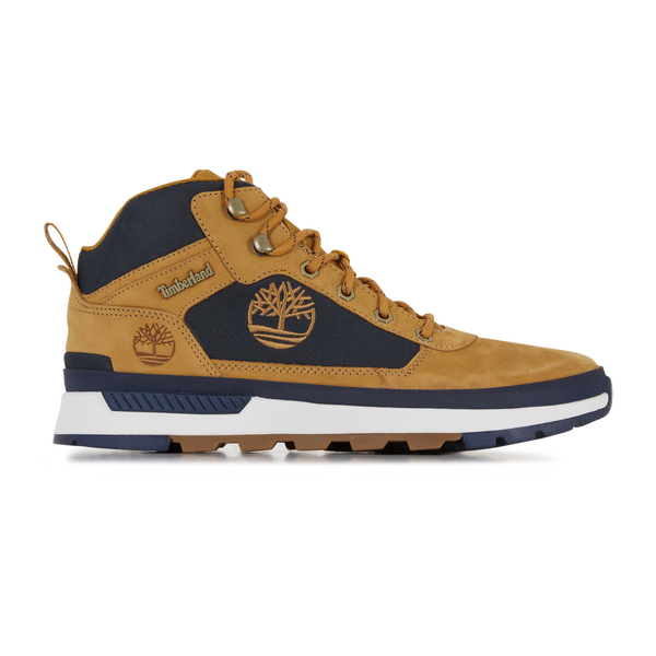 TIMBERLAND FIELD TREKKER MID CONTRAST MIEL MARINE SNEAKERS HOMME