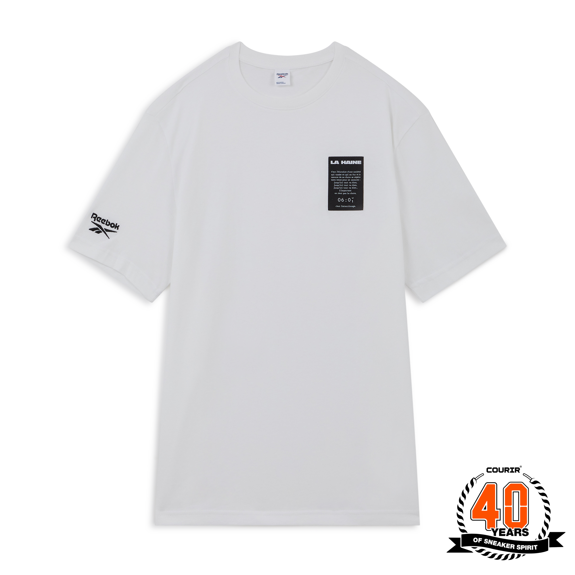 REEBOK TEE SHIRT LA HAINE LABEL | Courir.com