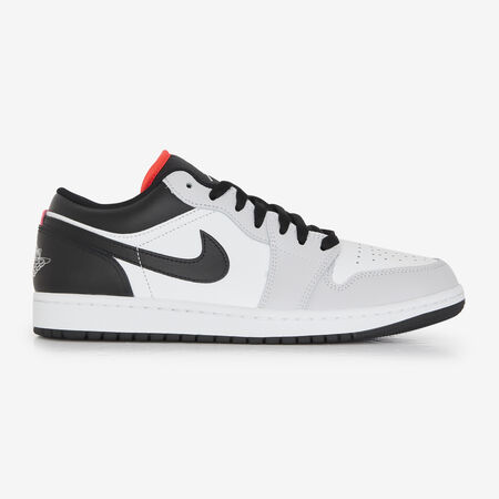 AIR JORDAN 1 LOW : WHITE/GREY