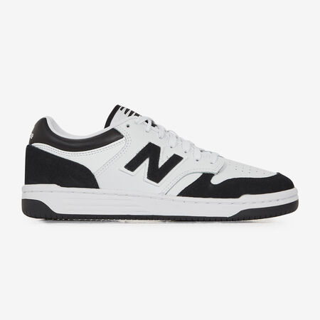 NEW BALANCE 480 480 SUEDE NOIR/BLANC HOMME