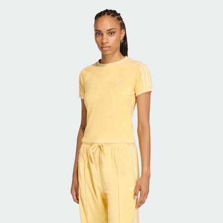 ADIDAS ORIGINALS TEE TERRY TOWEL CALI JAUNE FEMME