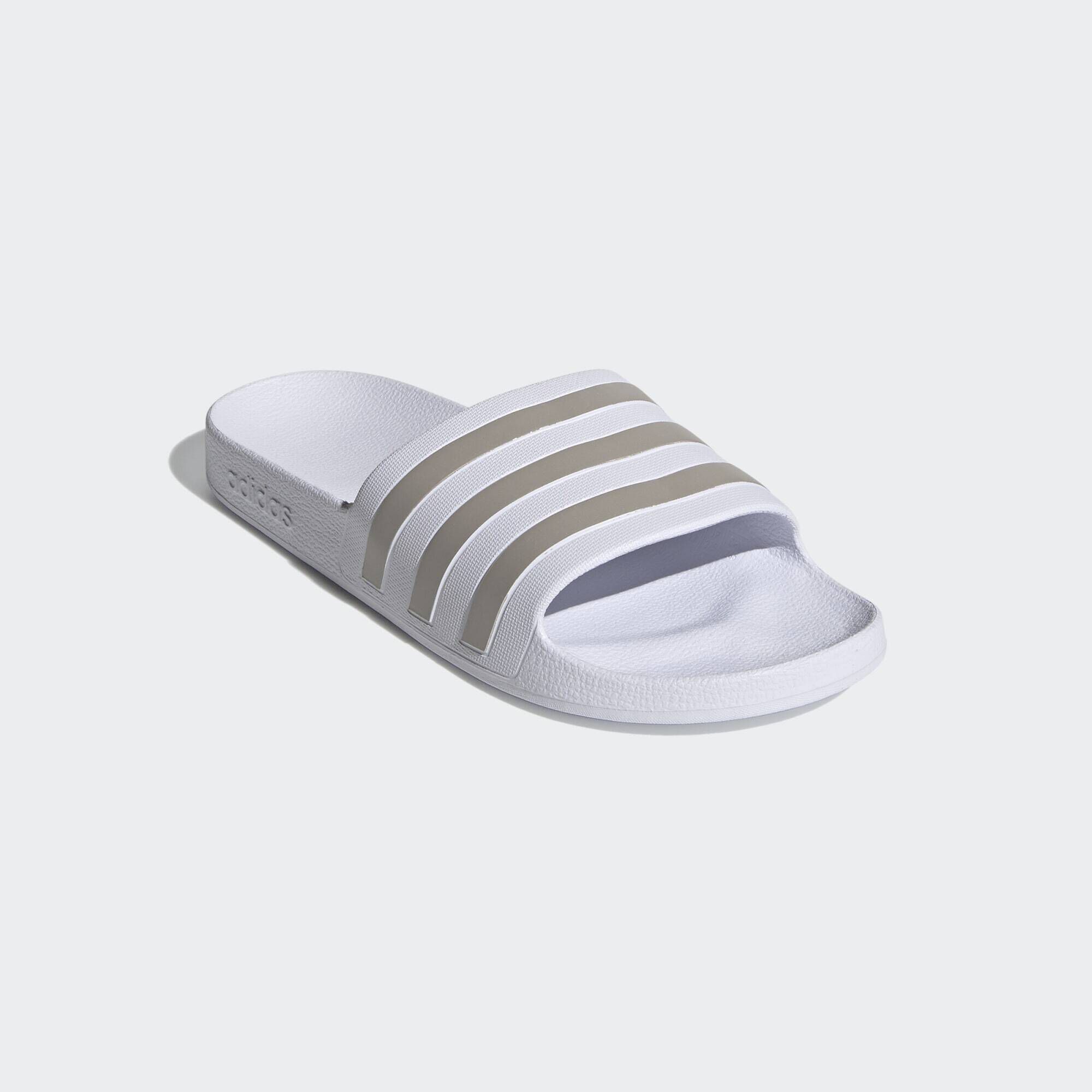 ADIDAS ORIGINALS CLAQUETTE ADILETTE AQUA Cloud White Platinum