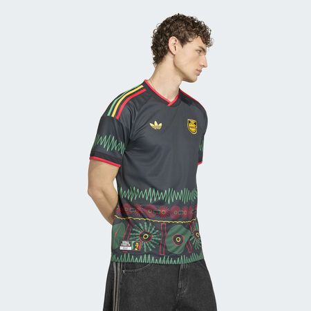 ADIDAS ORIGINALS JERSEY JAMAICA JFF AWAY BLACK MEN
