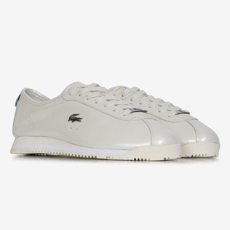 LACOSTE CLUB LOW BIJOUX WHITE WOMEN