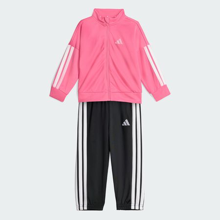 Essentials CLIMACOOL Track Suit Kids : Pink Fusion / White / White