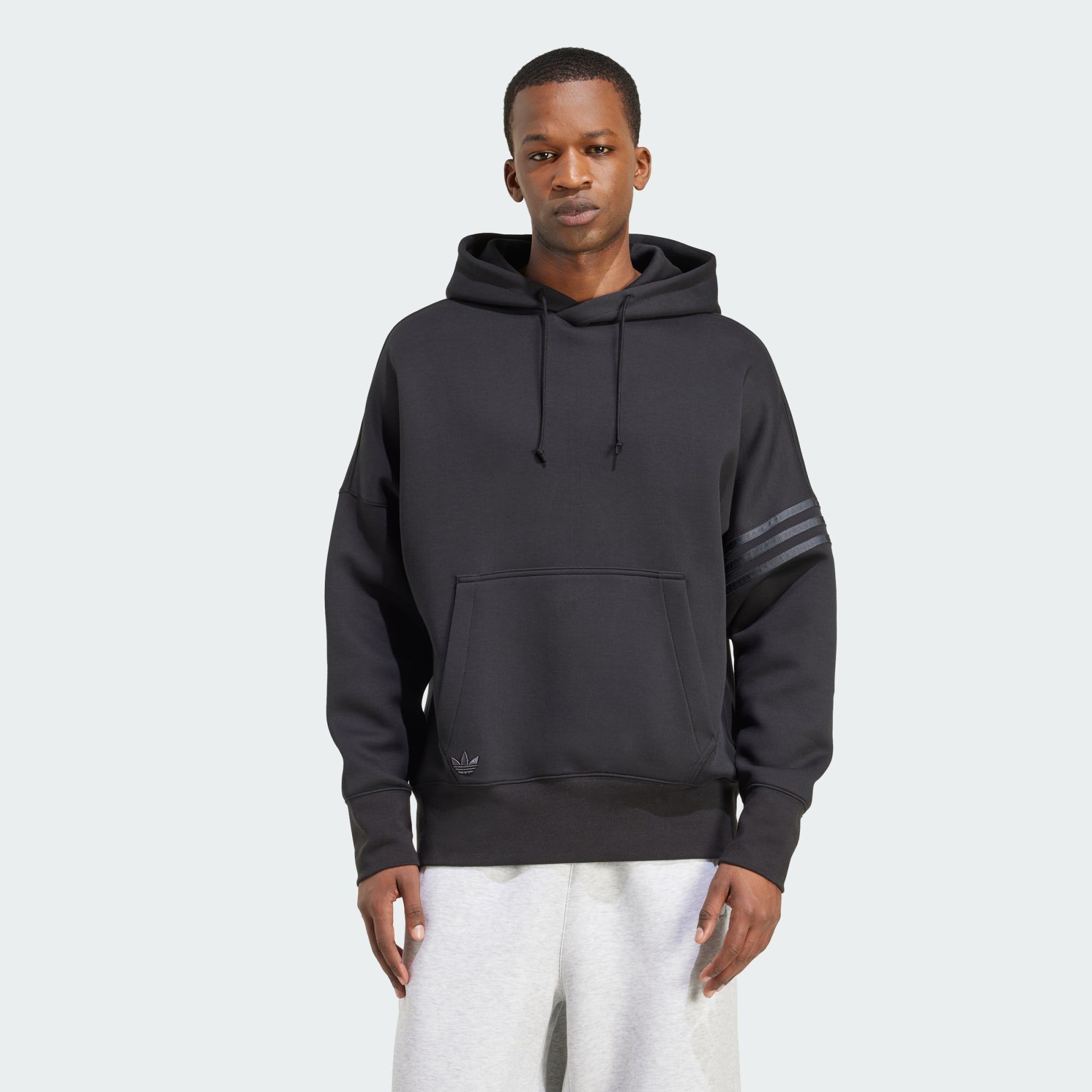 ADIDAS ORIGINALS Neuclassics Hoodie Black / Carbon
