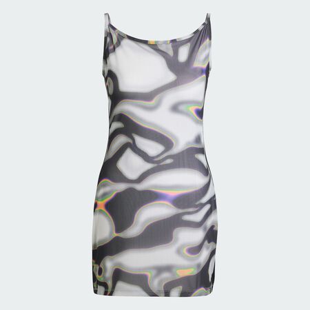 ADIDAS ORIGINALS Pride Mesh Dress Multicolor / Grey Two WOMEN