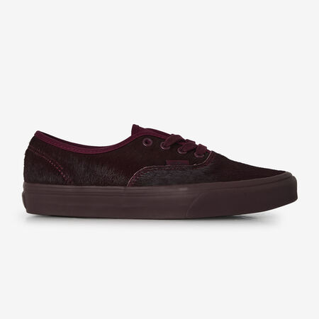 VANS authentic AUTHENTIC PONY HAIR BURGUNDY WOMEN