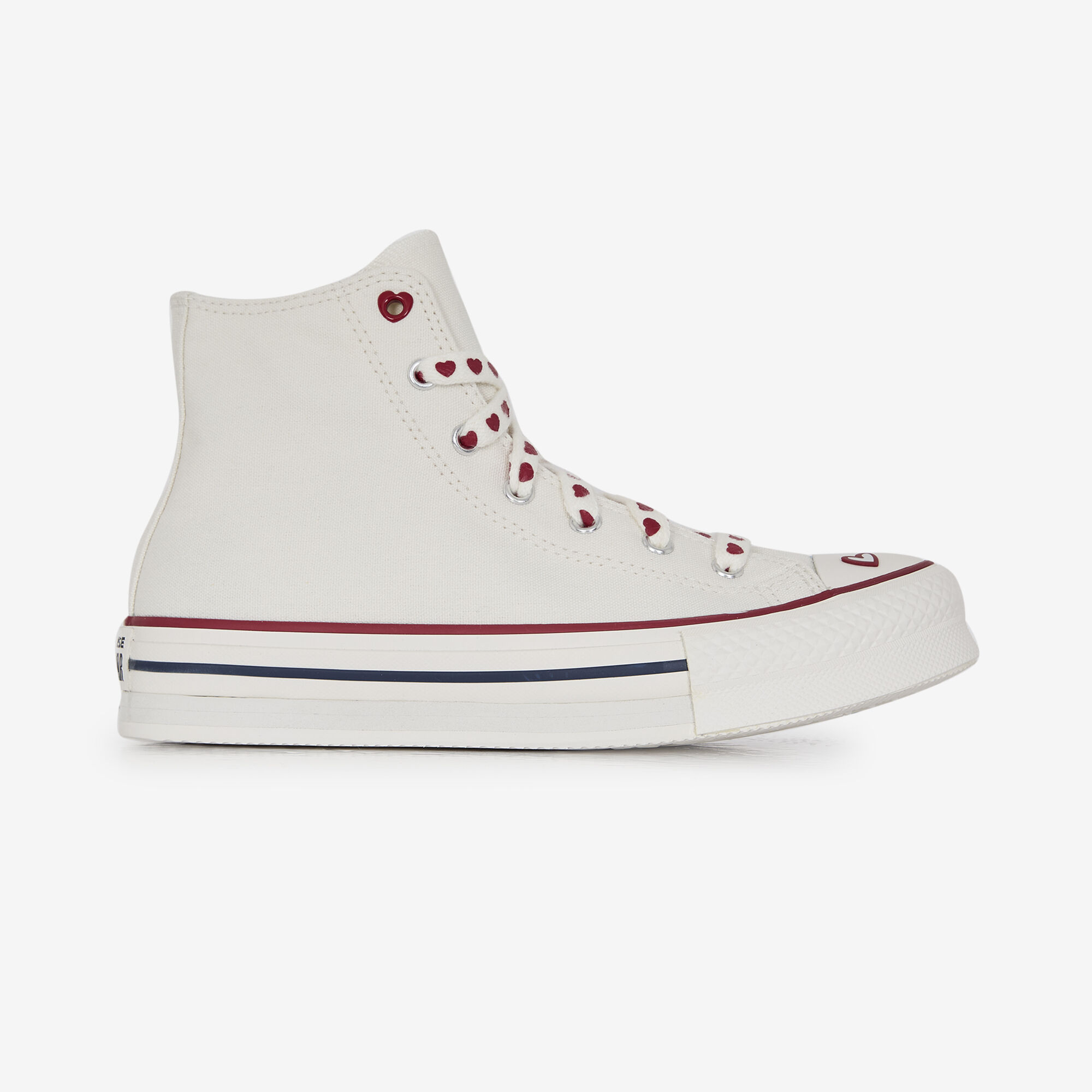 Baskets montantes enfant Converse CHUCK TAYLOR ALL STAR EVA LIFT - vue 2