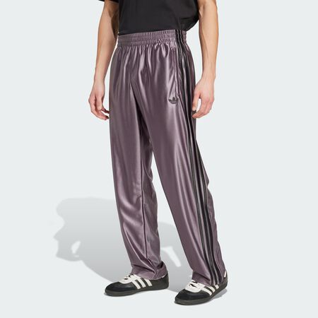 ADIDAS ORIGINALS Firebird Adicolor Metallic Track Pants Grey Strata MEN