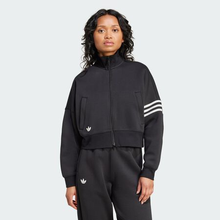 ADIDAS ORIGINALS Neuclassics Track Top Black / Cloud White WOMEN