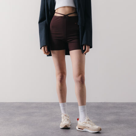 NIKE LIFESTYLE BIKE SHORTS BROWN WOMEN