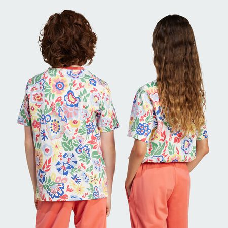 ADIDAS ORIGINALS T-shirt adidas Originals x Liberty London Enfants Cloud White / Multicolor JUNIOR