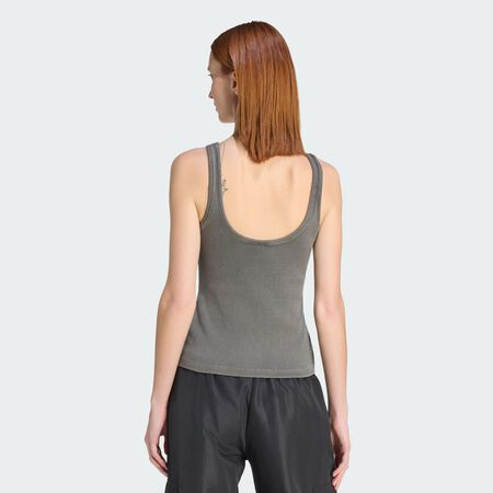 ADIDAS ORIGINALS ESSENTIALS LINEAR TANK TOP Black WOMEN