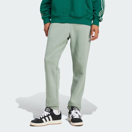 ADIDAS ORIGINALS Trefoil Essentials Pants Silver Green MEN