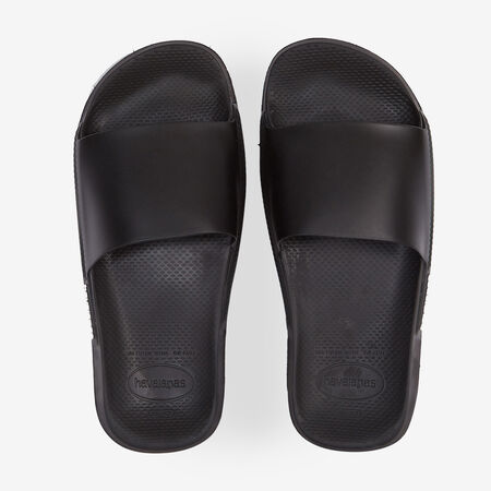 HAVAIANAS SLIDE CLASSIC NOIR FEMME