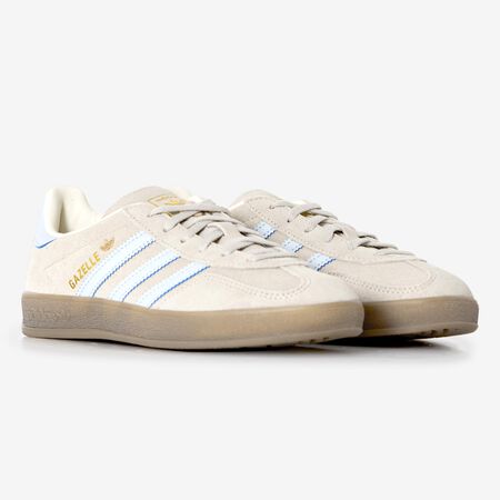 ADIDAS ORIGINALS gazelle GAZELLE INDOOR BEIGE/BLUE WOMEN