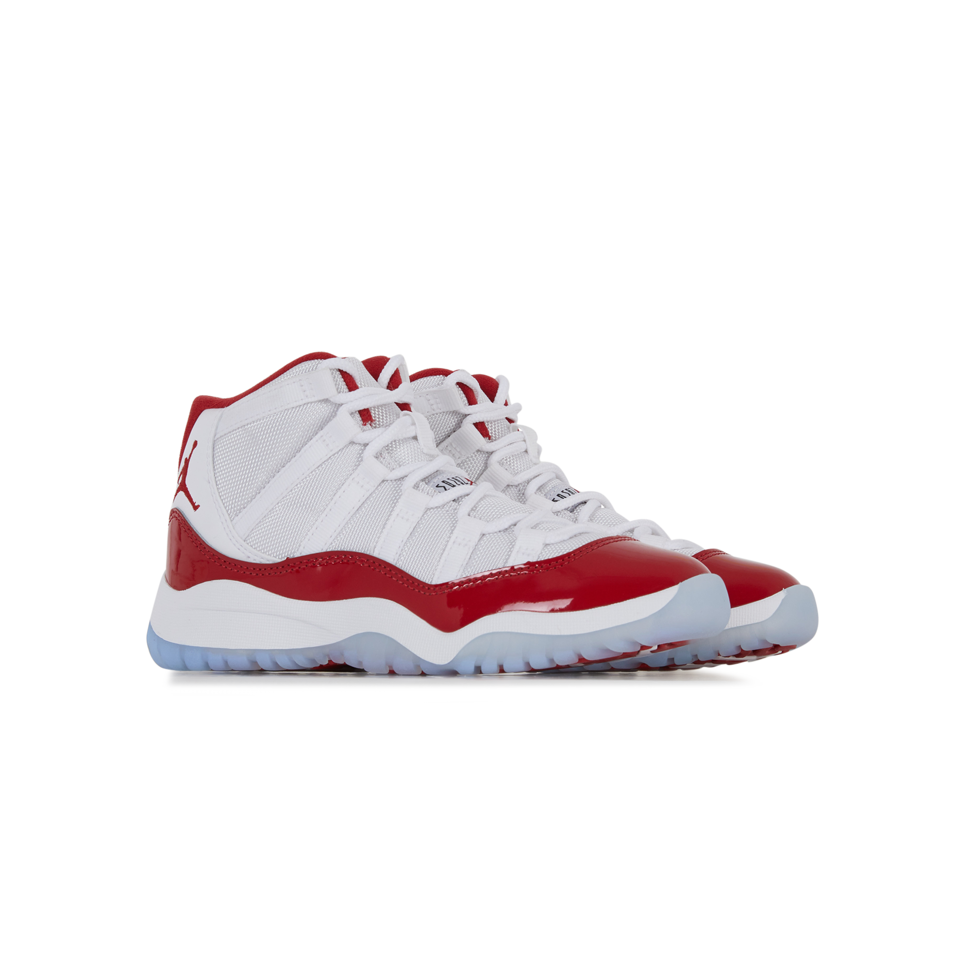 Jordan 11 blanche et rouge best sale