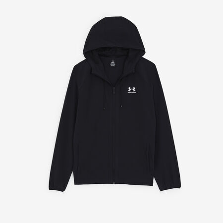 UNDER ARMOUR JACKET FZ WOVEN VIBE BLACK MEN