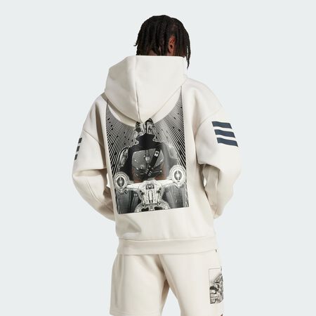 ADIDAS ORIGINALS ADIDAS STAR WARS THE MANDALORIAN HOODIE BACK GRAPHIC Bliss MEN