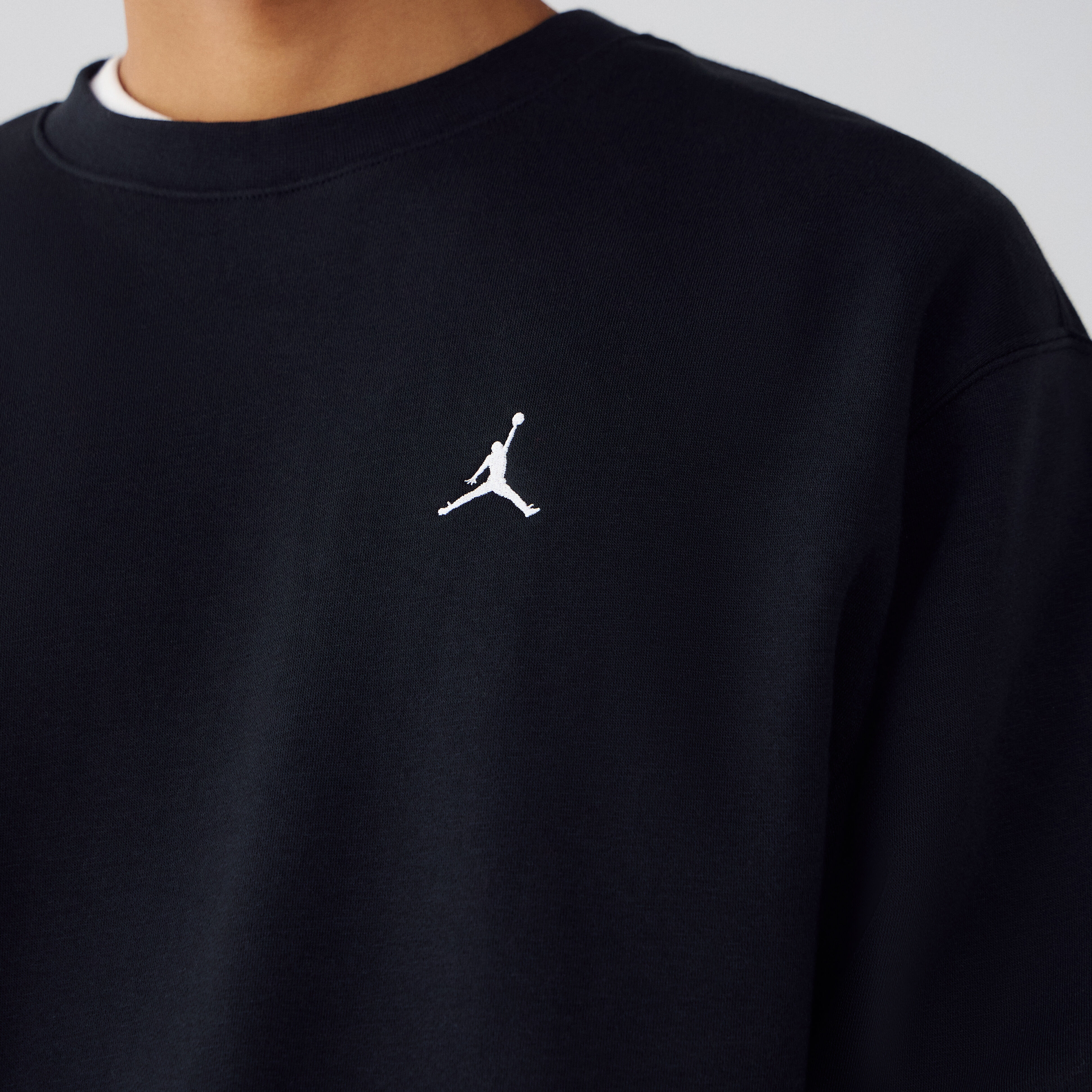 Sweat shirt Nike j brkln flc crew EU - vue 4