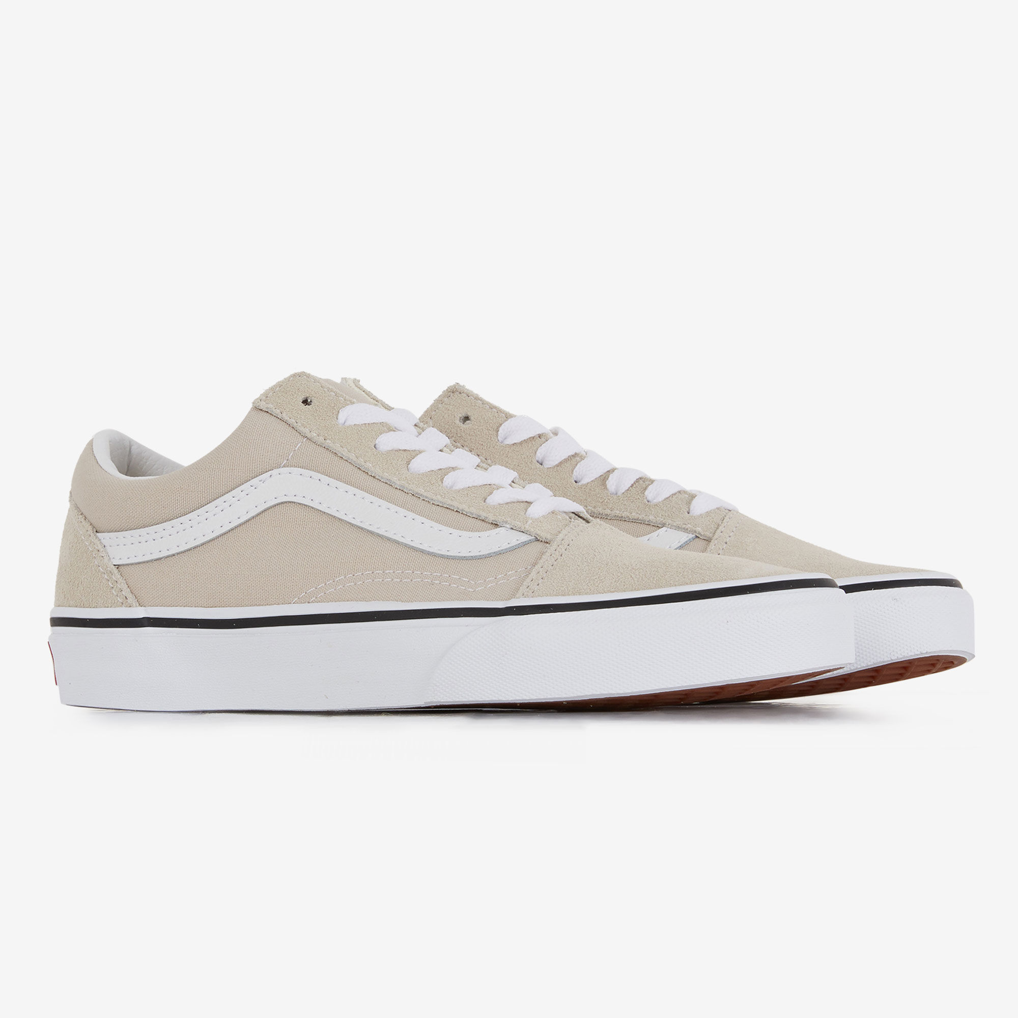 Vans old deals skool femme beige