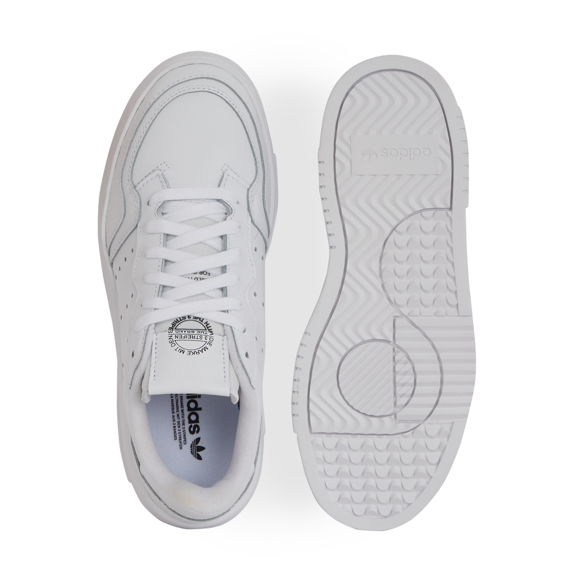 Adidas originals - Supercourt Blanc Blanc | Courir
