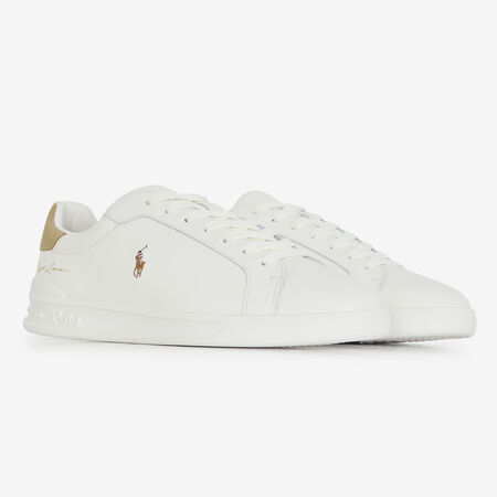 POLO RALPH LAUREN HERITAGE COURT SIGNATURE WHITE/BEIGE MEN