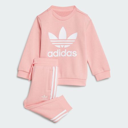 ADIDAS ORIGINALS Crew Set Kids Semi Pink Spark TODDLERS