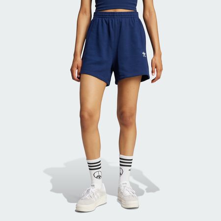 ADIDAS ORIGINALS Essentials French Terry Shorts Night Indigo WOMEN