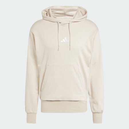 Essentials Feelcozy French Terry Hoodie : Beige / White