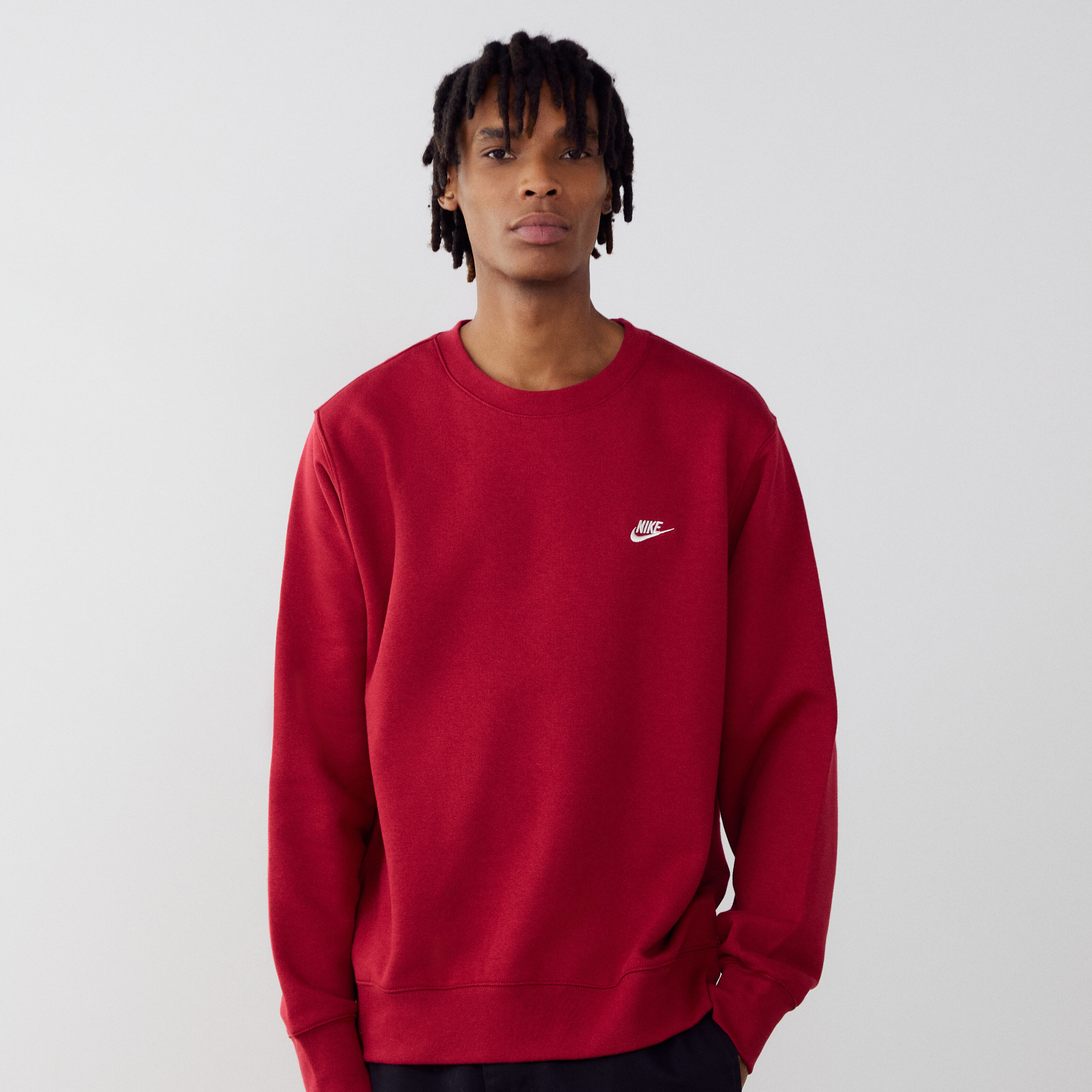 Sweat shirt Nike NK CLUB BB CREW EU - vue 2