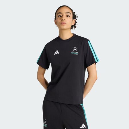 ADIDAS PERFORMANCE MERCEDES - AMG PETRONAS FORMULA 1 TEAM DNA TEE Black / Semi Mint Rush WOMEN