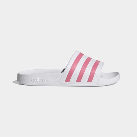 ADIDAS SPORTSWEAR Adilette Aqua Slides Cloud White / Rose Tone / Cloud White WOMEN