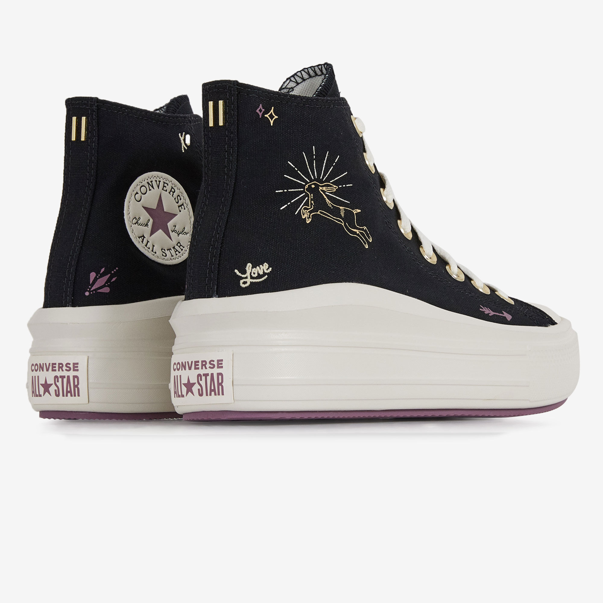 Courir converse run star hike noir 2025