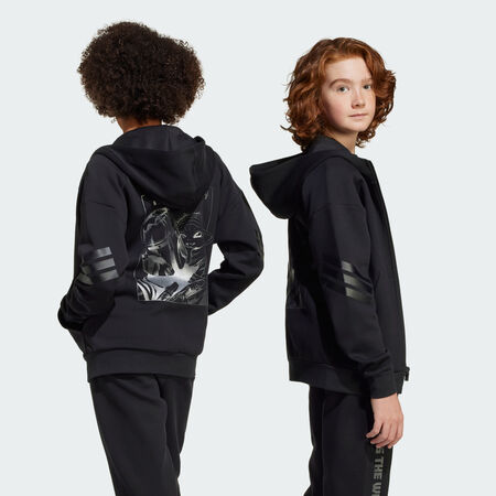 ADIDAS SPORTSWEAR ADIDAS STAR WARS MANDALORIAN TRACK TOP Black / Iron Metallic JUNIOR