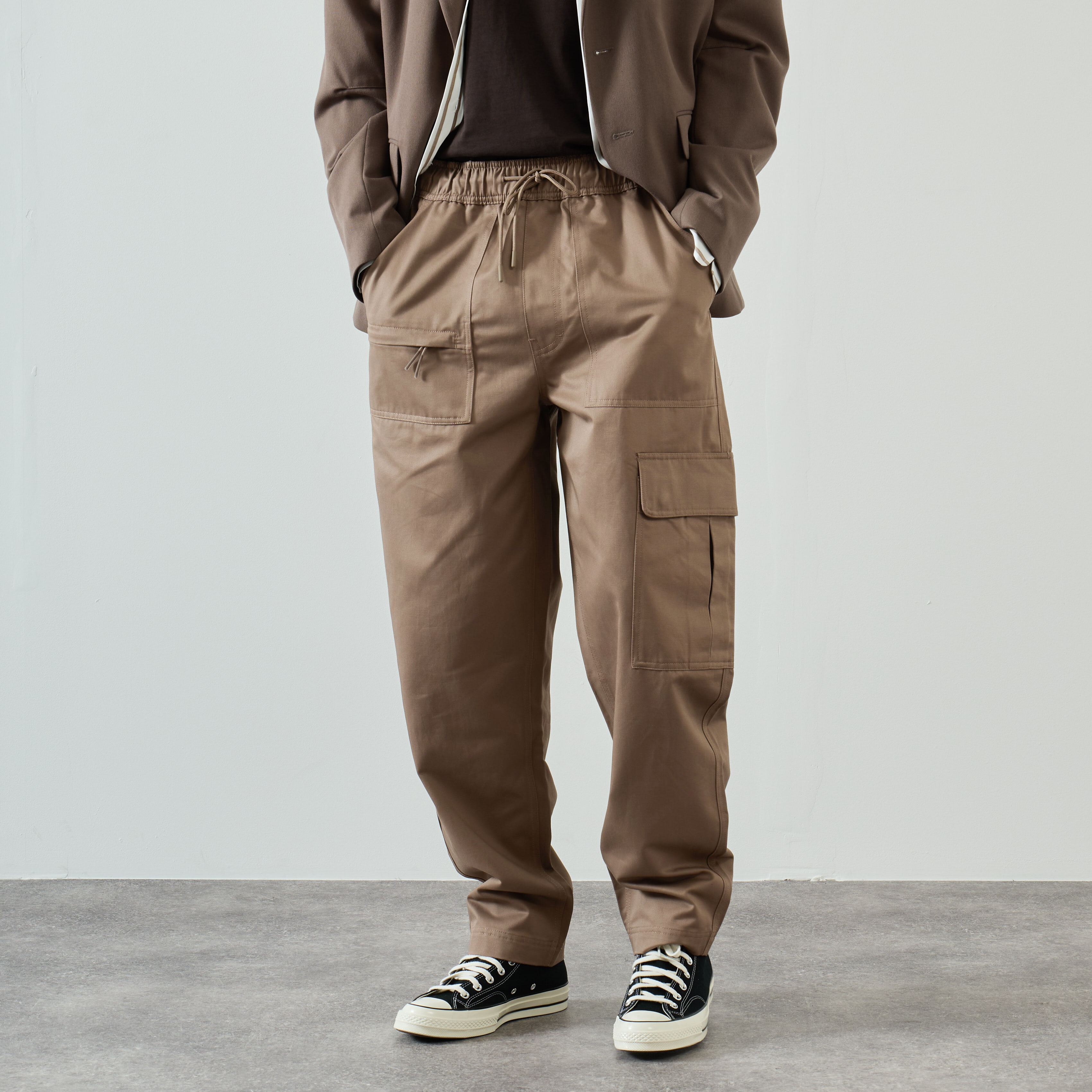 Cargo marron homme on sale