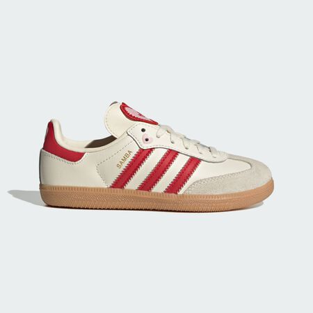 ADIDAS ORIGINALS samba SAMBA OG VALENTINE BEIGE/ROUGE CADET