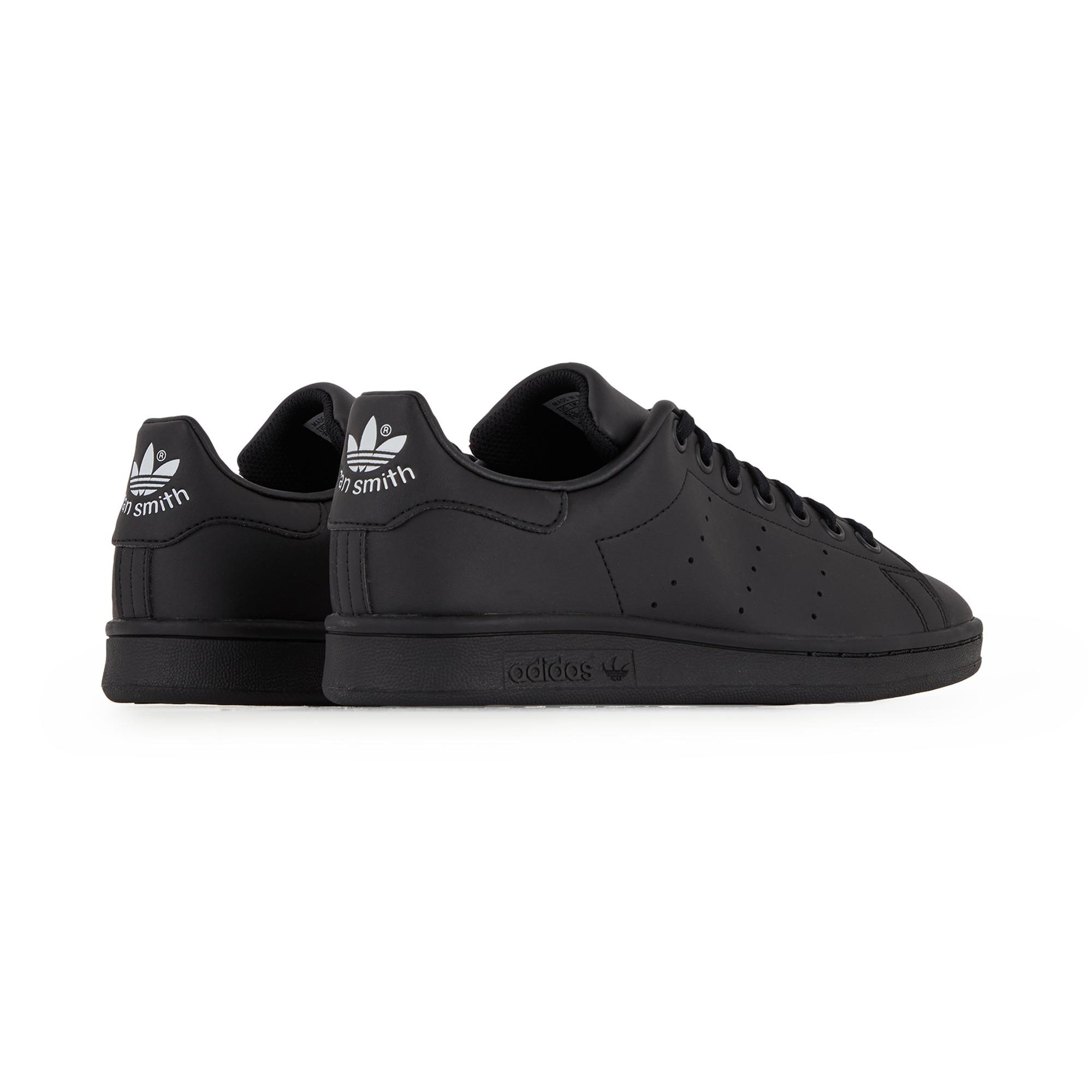 Stan smith noir semelle gomme hot sale