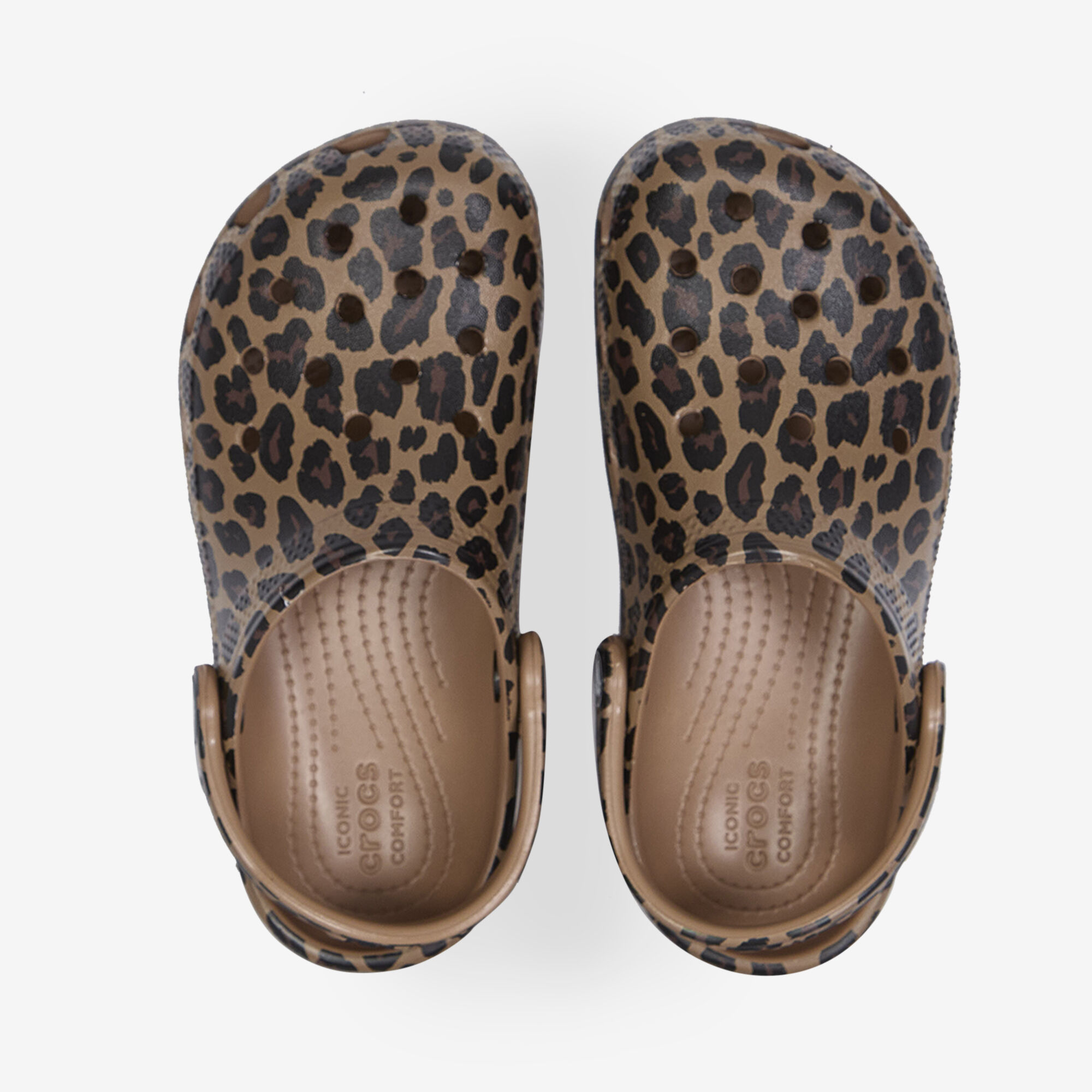 Crocs Toddler Classic Animal Sabots Enfants Sepia / Leopard - vue 5