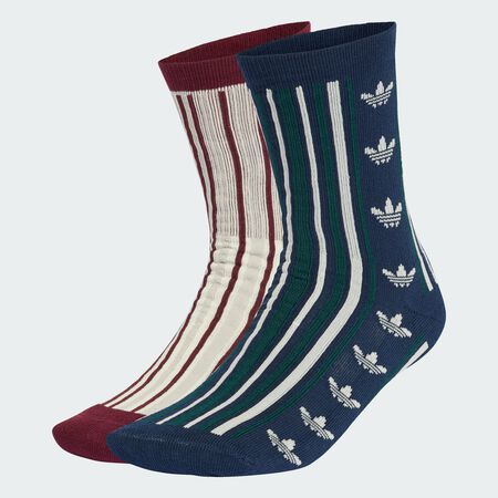 ADIDAS ORIGINALS ADIDAS ORIGINALS CREW SOCKS 2 PAIRS IN GIFT BOX Night Indigo / Off White UNISEX