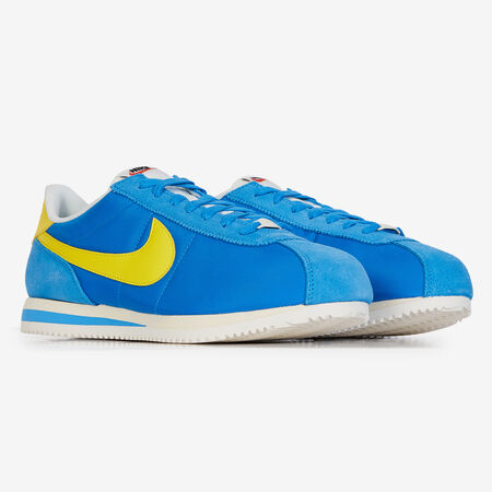 NIKE cortez CORTEZ NYLON BLUE/YELLOW MEN