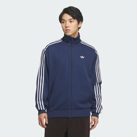 ADIDAS ORIGINALS Veste de surv&ecirc;tement FB KNIT Night Indigo MIXTE