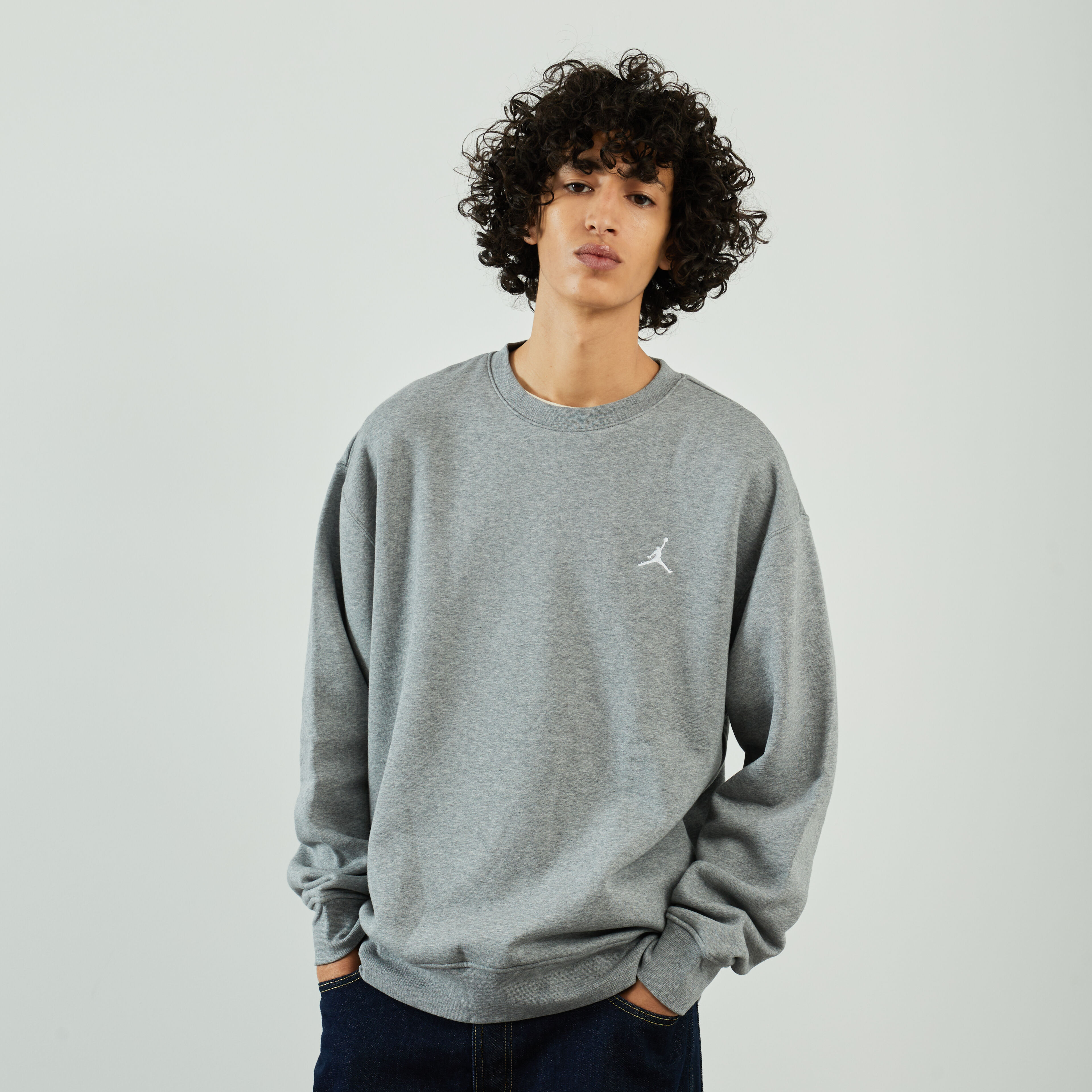 Mens jordan crew neck sweatshirts on sale