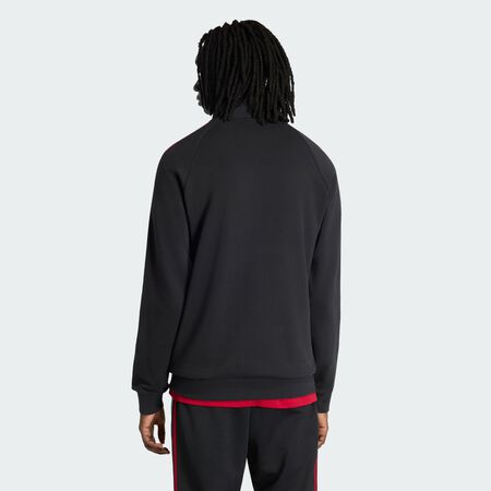 ADIDAS PERFORMANCE Haut demi-zip Manchester United Originals Black HOMME